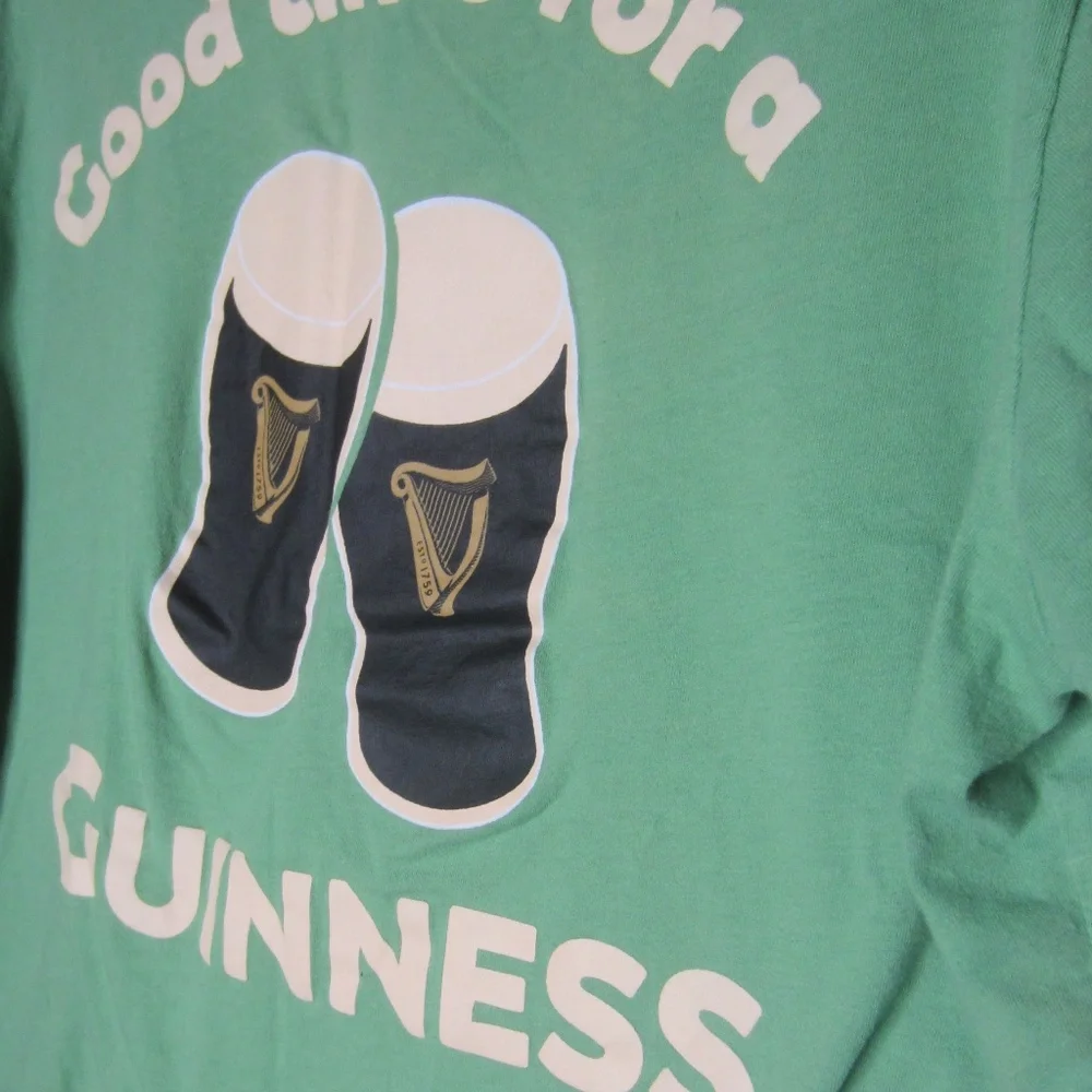 Guinness Stout Tshirt Good Time For A Guinness - Large - Picture 4 of 5